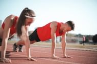 Mix in other exercises like push-ups. (Image via Pexels/Andrea Paicquadio)